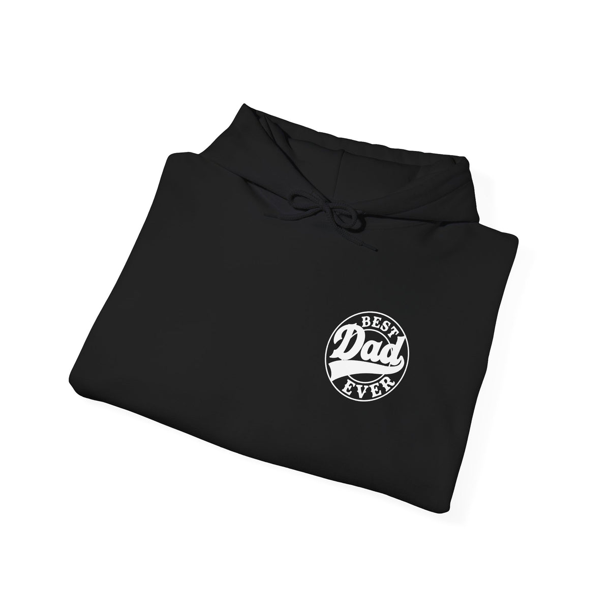 Best Dad Ever Hoodie  Retro Logo Fathers Day Sweatshirt