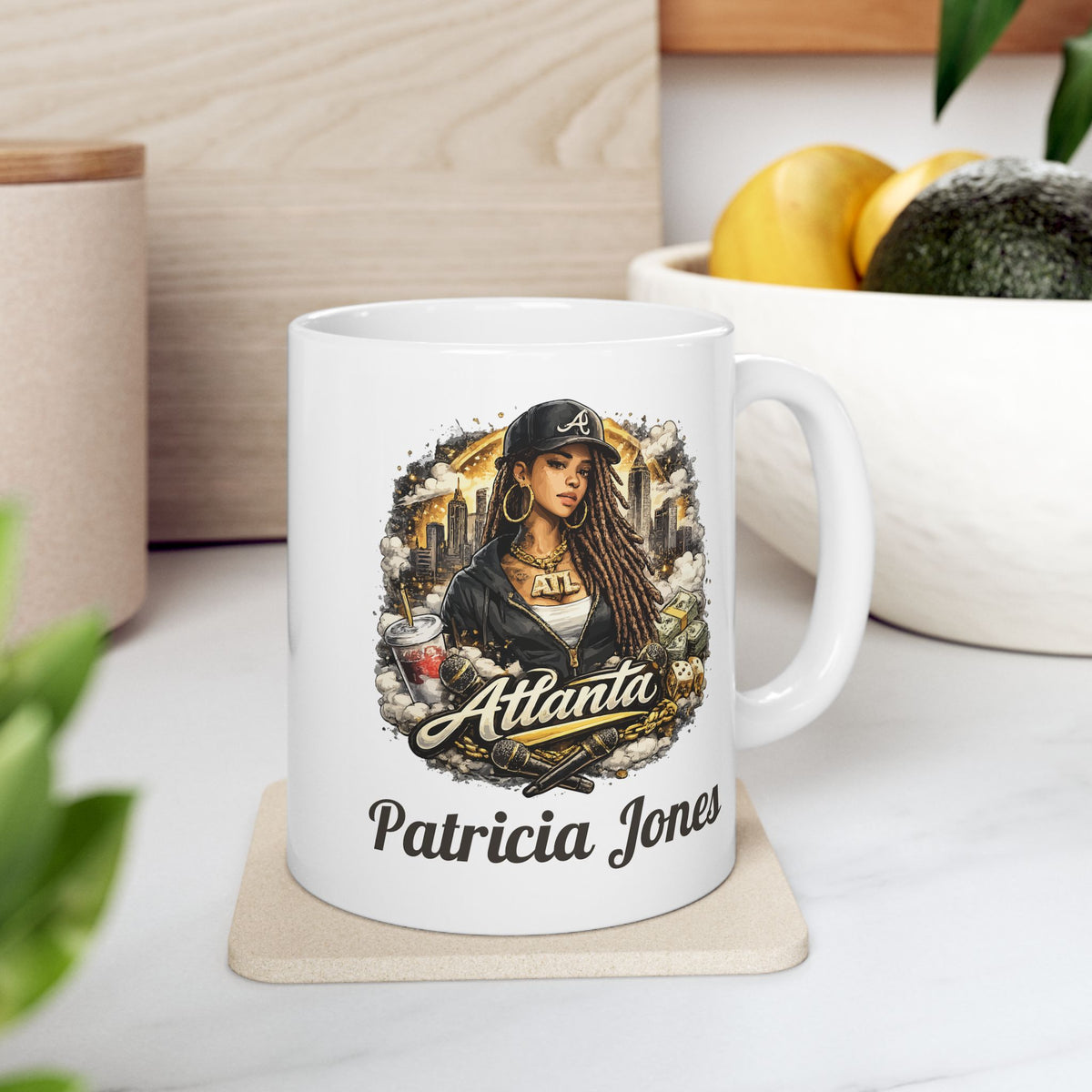 Personalized Atlanta Mug with Name – Atlanta Georgia Gift