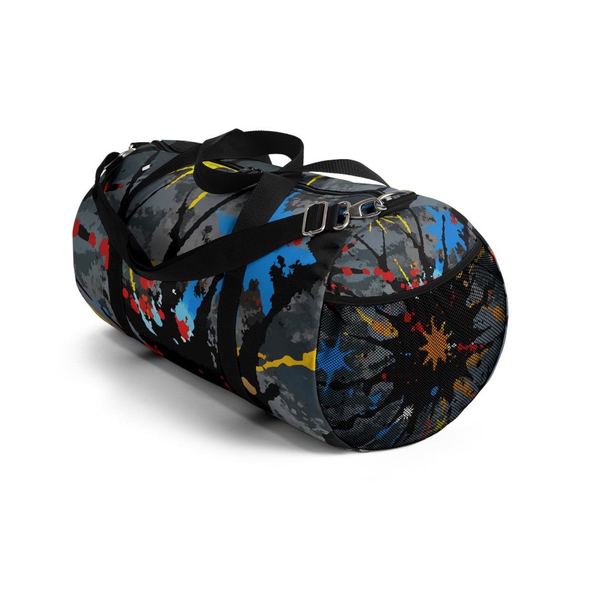 Abstract Paint Splatter Duffel Bag – Urban Art Design