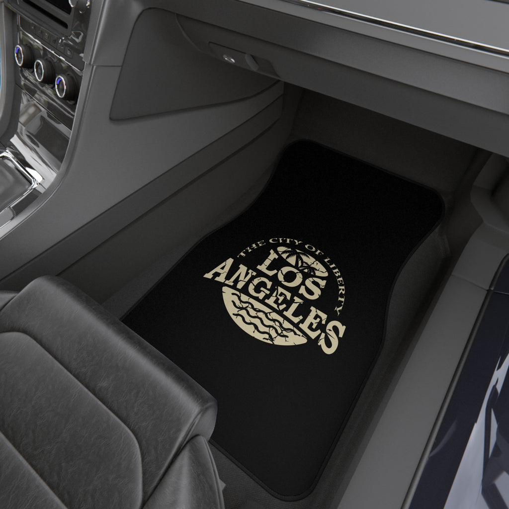 Los Angeles Car Floor Mats – California 4-Piece Set