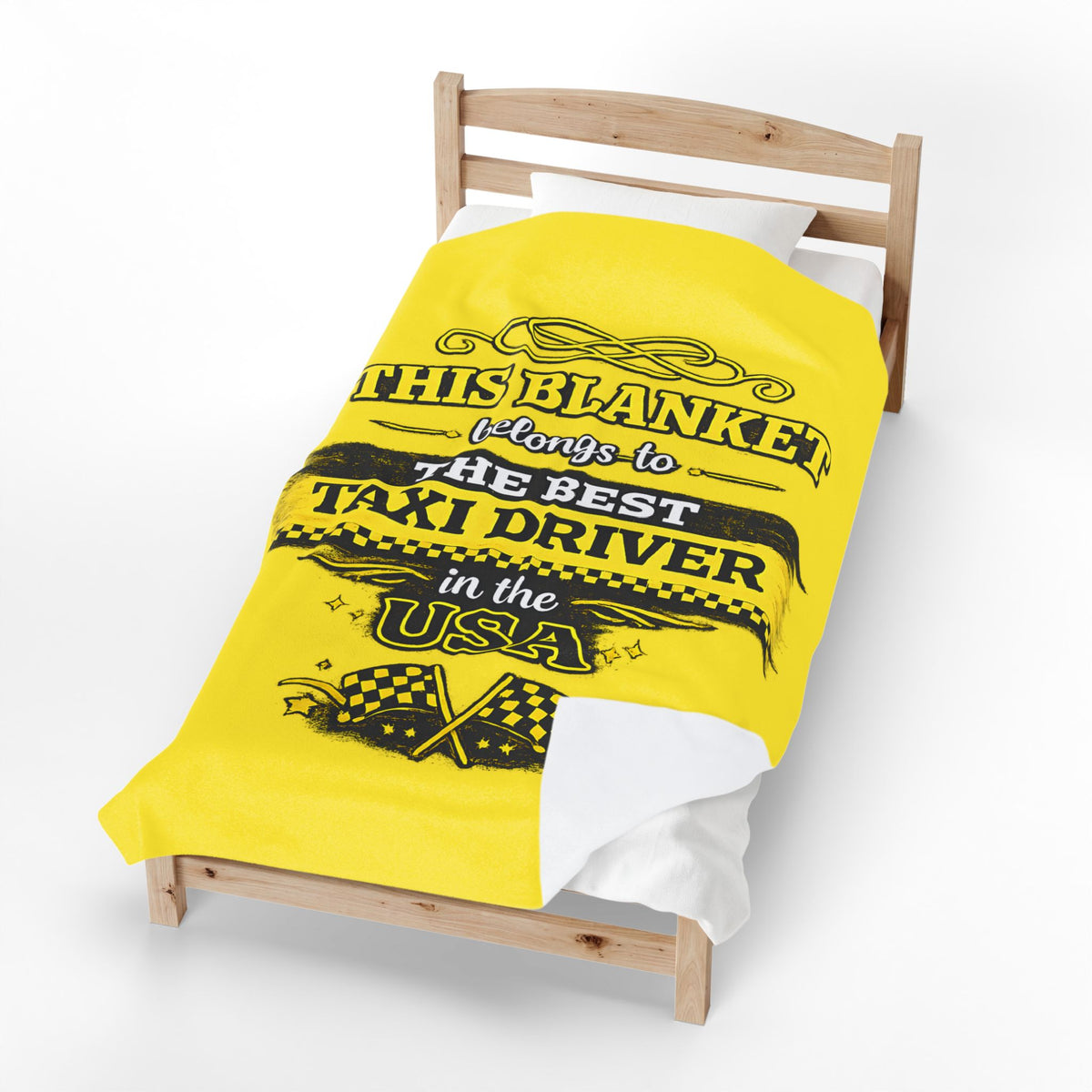 Best Taxi Driver Blanket Gift for Taxi Driver  Funny Cab Driver Gift  USA Taxi Appreciation Throw