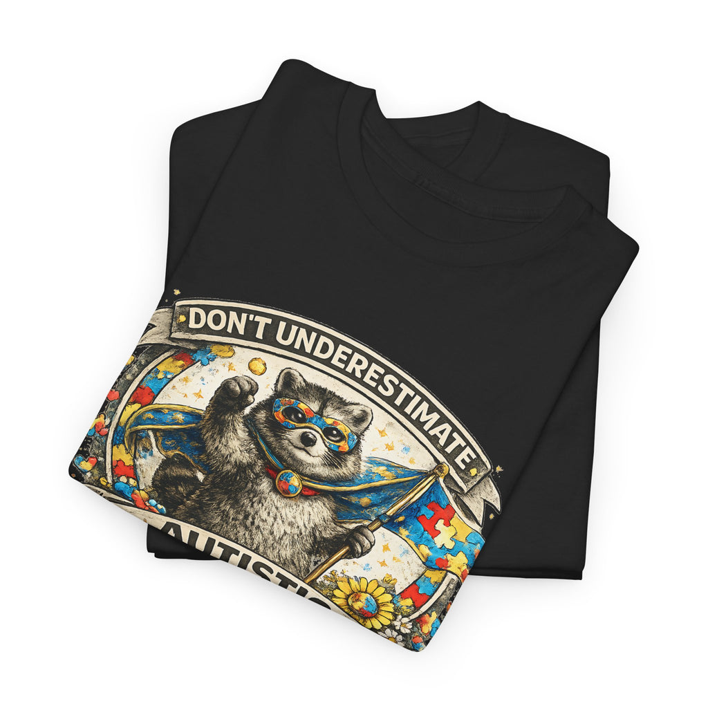 Autism Superpowers T-Shirt – “Don’t Underestimate Autistic” Graphic Tee