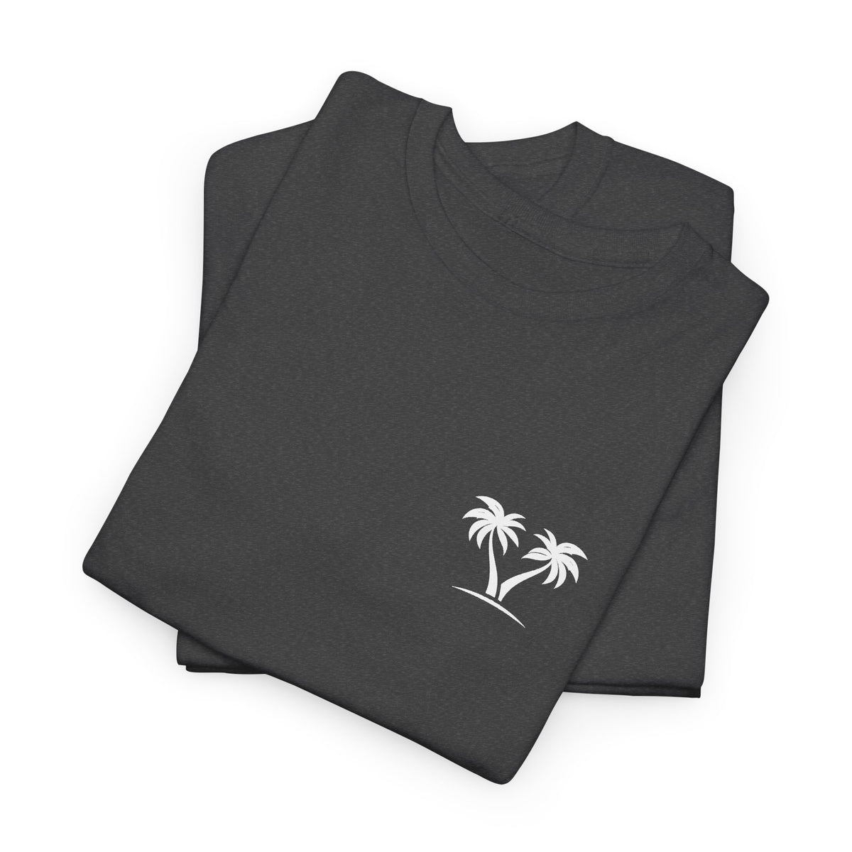 Minimal Palm Tree T-Shirt – Tropical Beach Graphic Tee