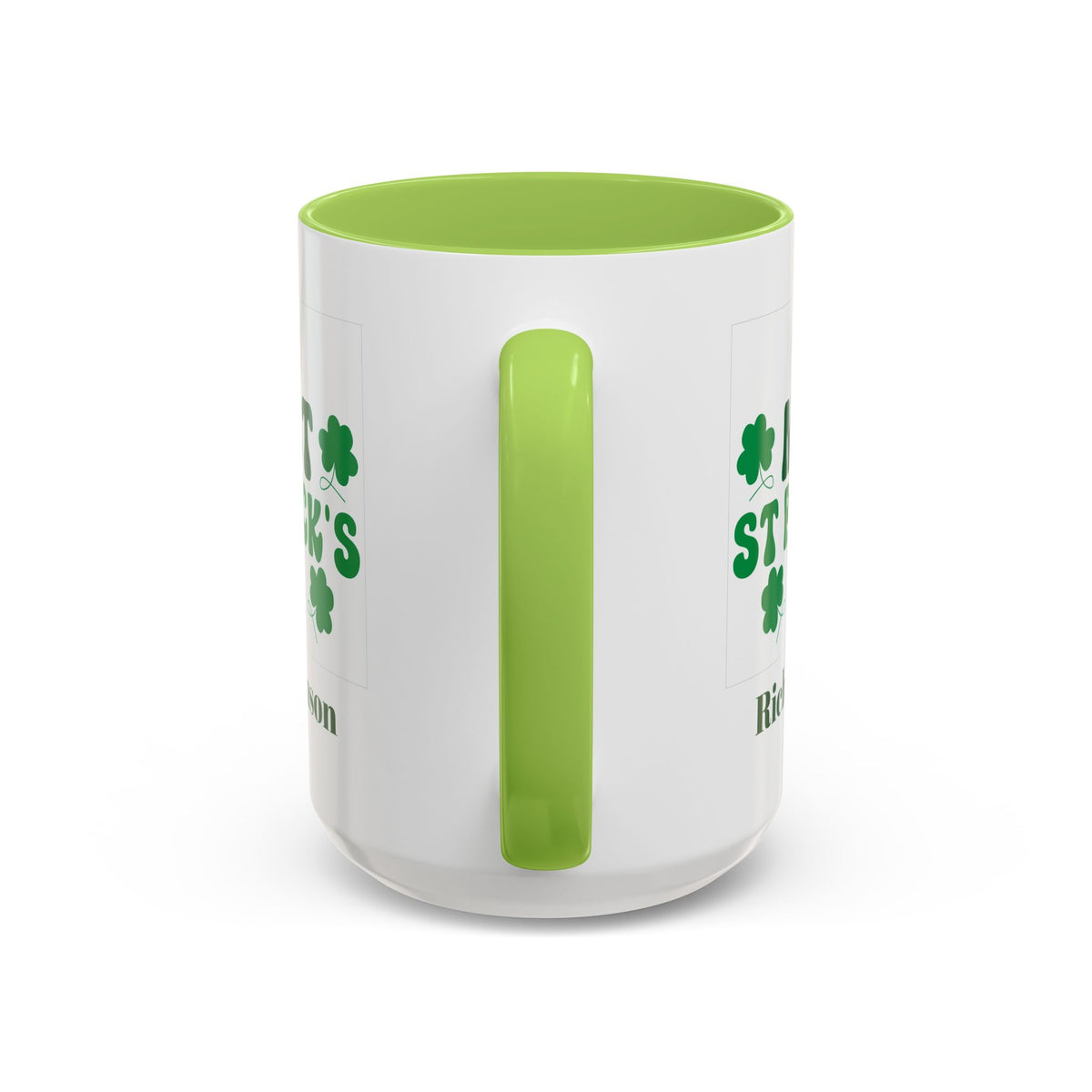 Personalized St. Patrick’s Day Mug with Name – Irish Shamrock Gift