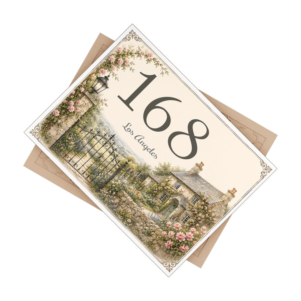 Custom House Number - Personalized House Number - S17