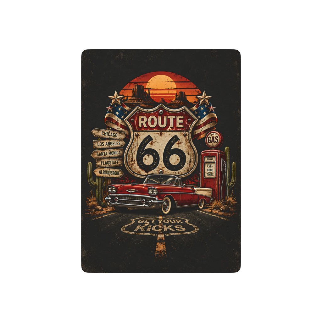 Route 66 Poker Playing Cards – Vintage Americana Deck