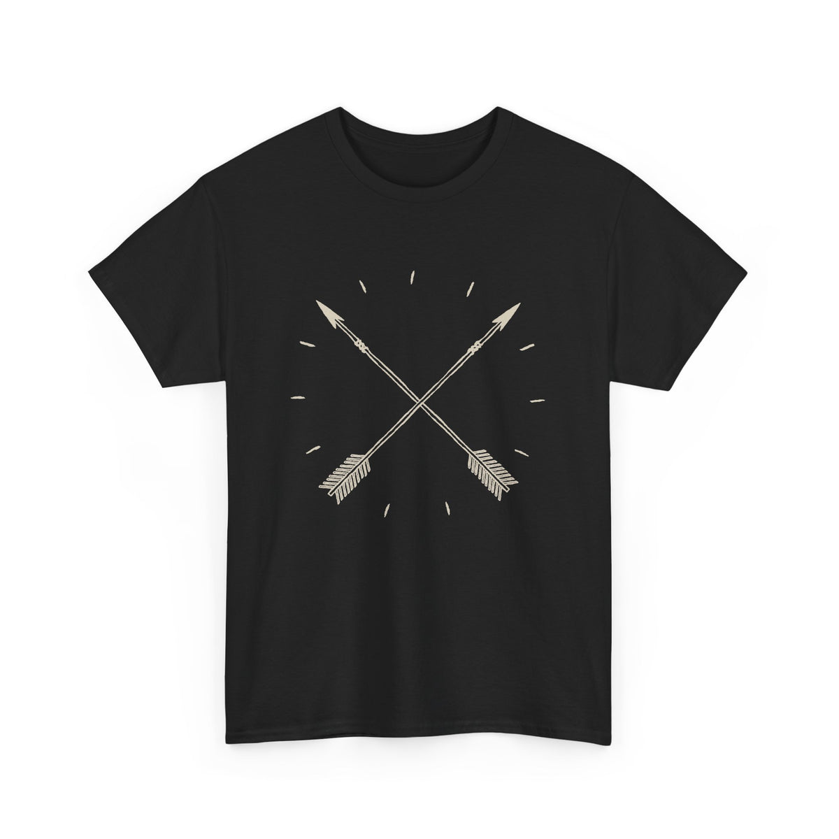Crossed Arrows T-Shirt – Minimal Boho Outdoor & Adventure Graphic Tee