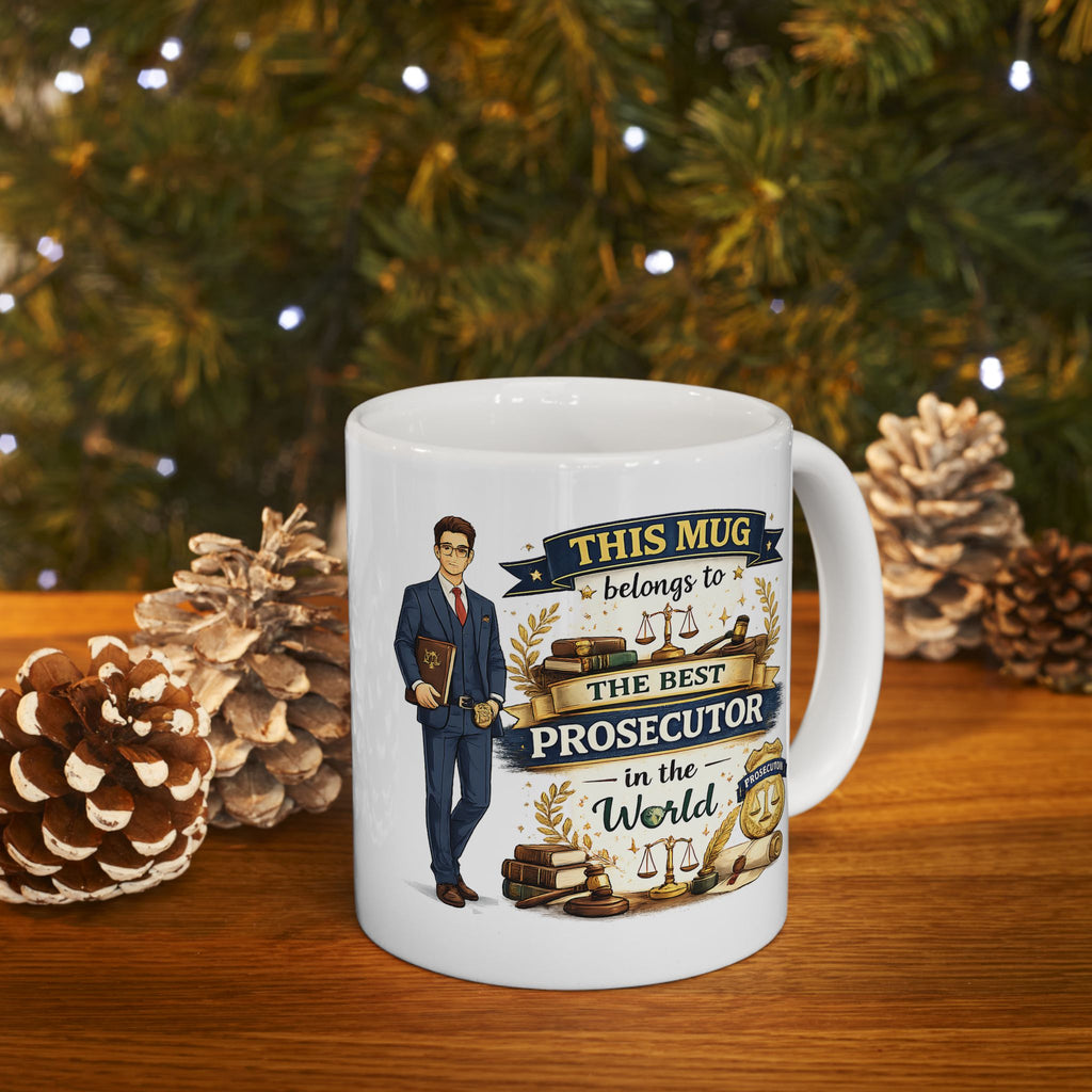 Best Prosecutor Mug This Mug Belongs To The Best Prosecutor in the World, Prosecutor Coffee Mug Gift