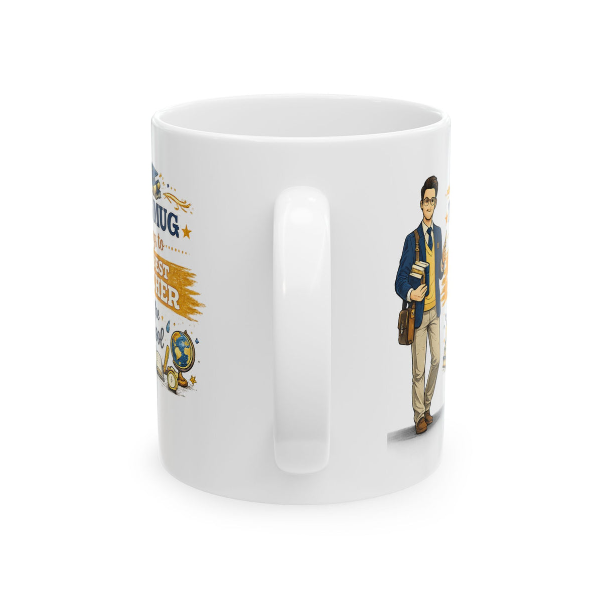 Best Teacher Mug This Mug Belongs To The Best Teacher in the School, Teacher Coffee Mug Gift