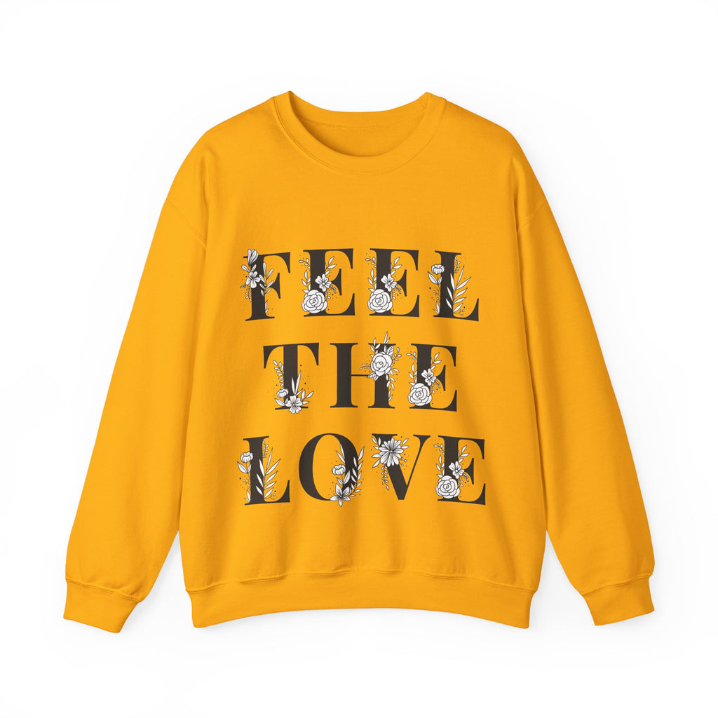 Floral Design Crewneck Sweatshirt