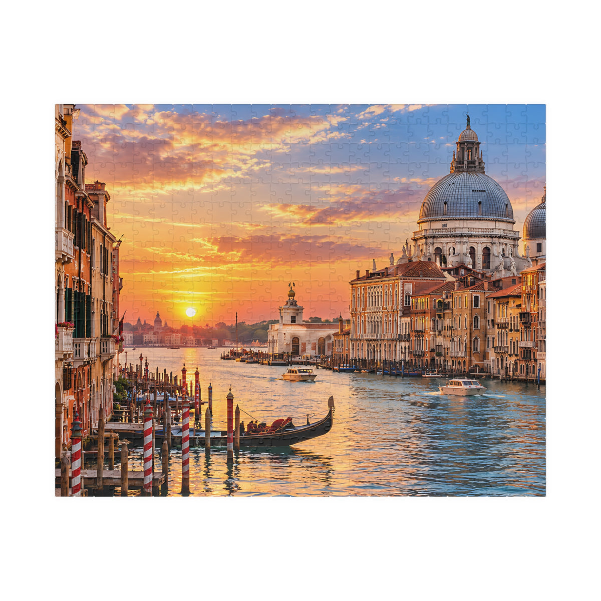 Venice Italy Jigsaw Puzzle – Italian Travel Gift | Bamerix — Scenic 110/252/520/1014-Piece