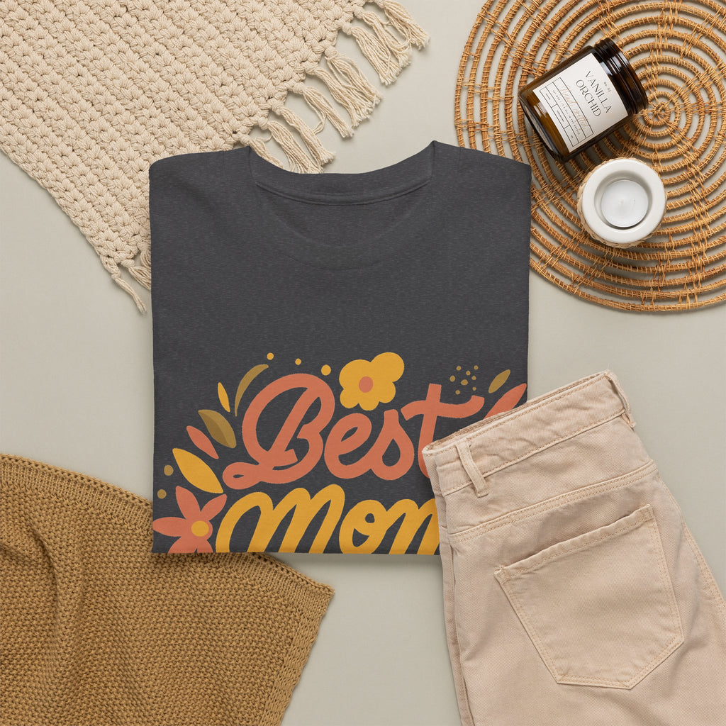 “Best Mom Ever” T-Shirt – Floral Mother’s Day Gift Graphic Tee