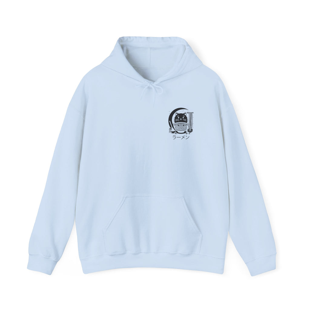 Kawaii Cat Ramen Hoodie | Cute Noodle Bowl Sweatshirt