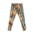 Western Desert Leggings – Southwestern Cactus Print