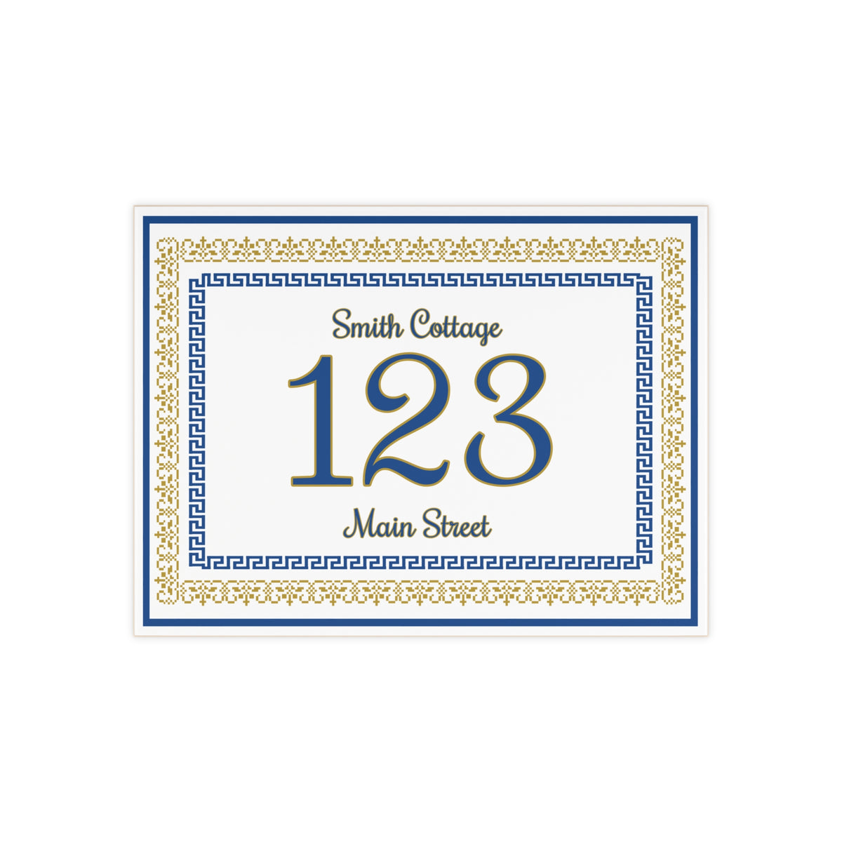 Custom House Number - Personalized House Number S14