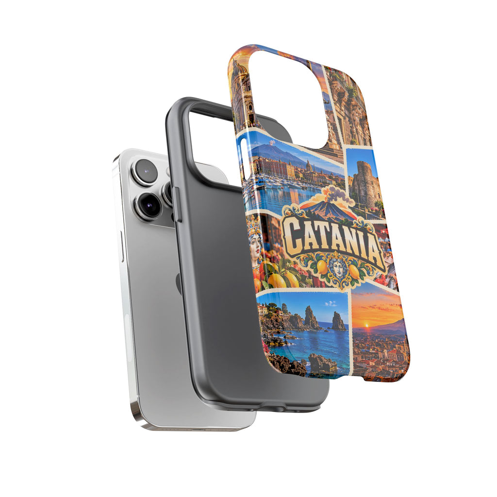 Catania Sicily Tough Phone Case – Italian Travel Collage