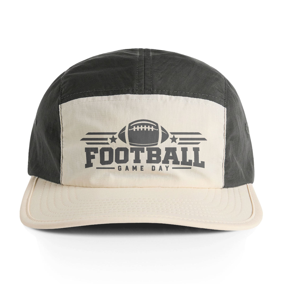 Football Game Day Two-Tone Nylon Cap – American Football Sports Hat