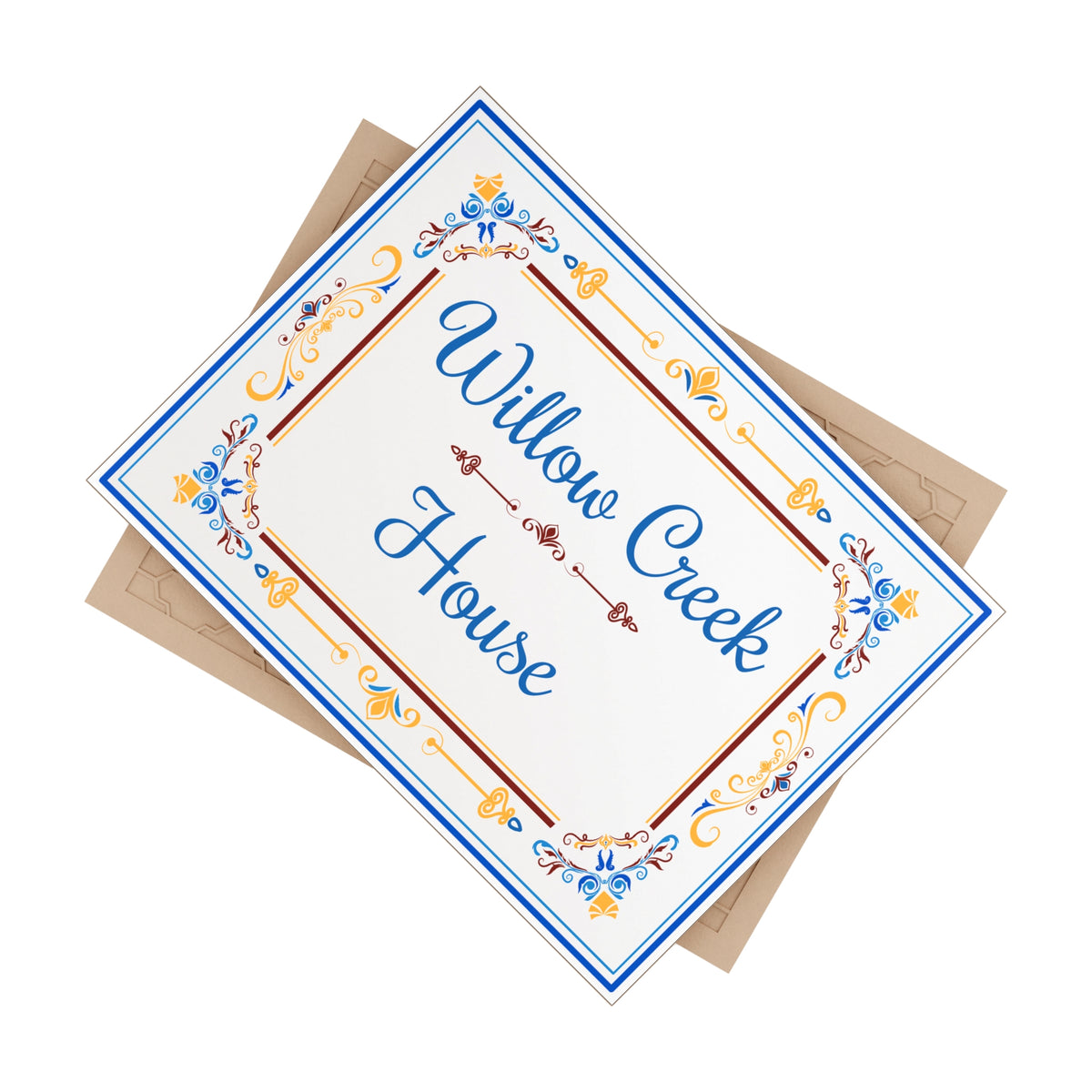 Custom House Number - Personalized House Number S6