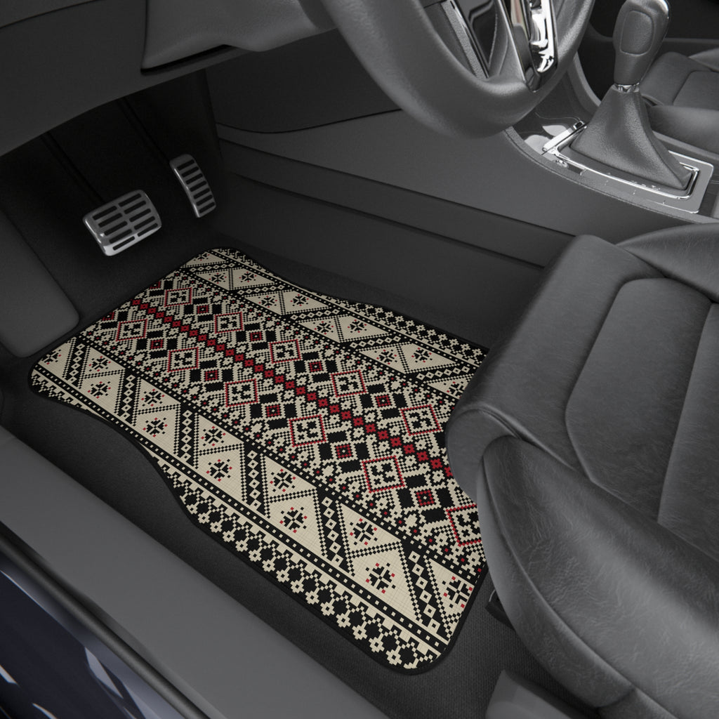Southwestern Geometric Car Floor Mats – 4-Piece Set