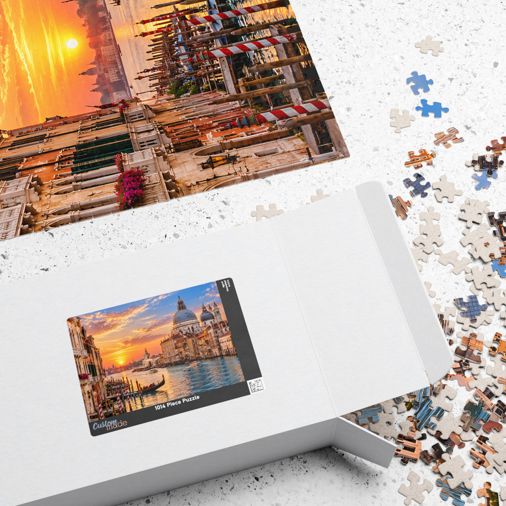 Venice Italy Jigsaw Puzzle – Italian Travel Gift | Bamerix — Scenic 110/252/520/1014-Piece