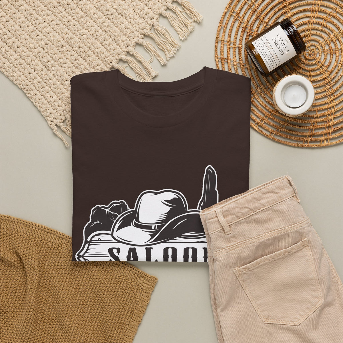 Vintage Western T-Shirt – Cowboy, Saloon & Desert Graphic Tee