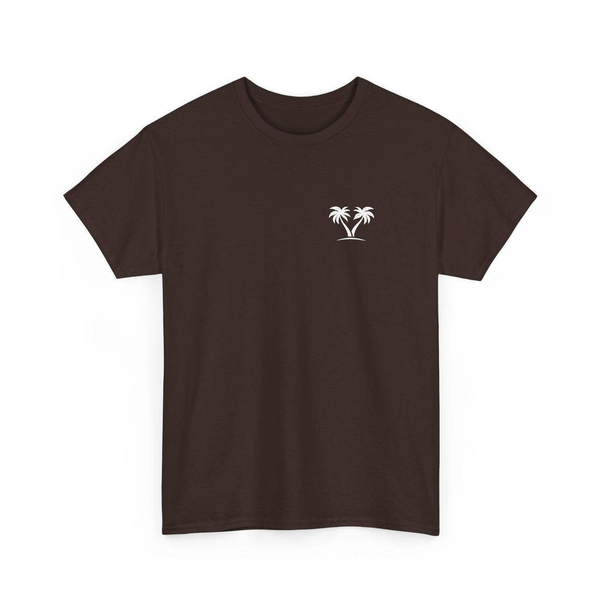 Minimal Palm Tree T-Shirt – Tropical Beach Graphic Tee