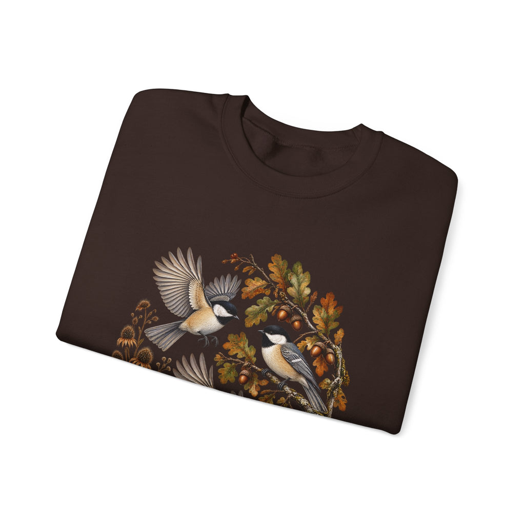 Woodland Birds Sweatshirt – Autumn Nature Design