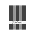 Personalized Family Name Poker Playing Cards – Elegant Stripe Design