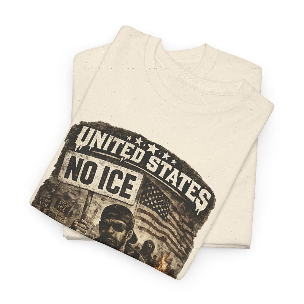 No ICE T-Shirt – United States Statement Streetwear Graphic Tee