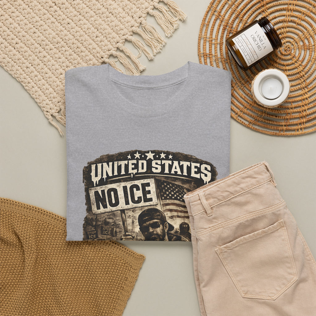 No ICE T-Shirt – United States Statement Streetwear Graphic Tee