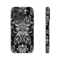 Black Paisley Phone Case – Bandana Pattern Tough Case