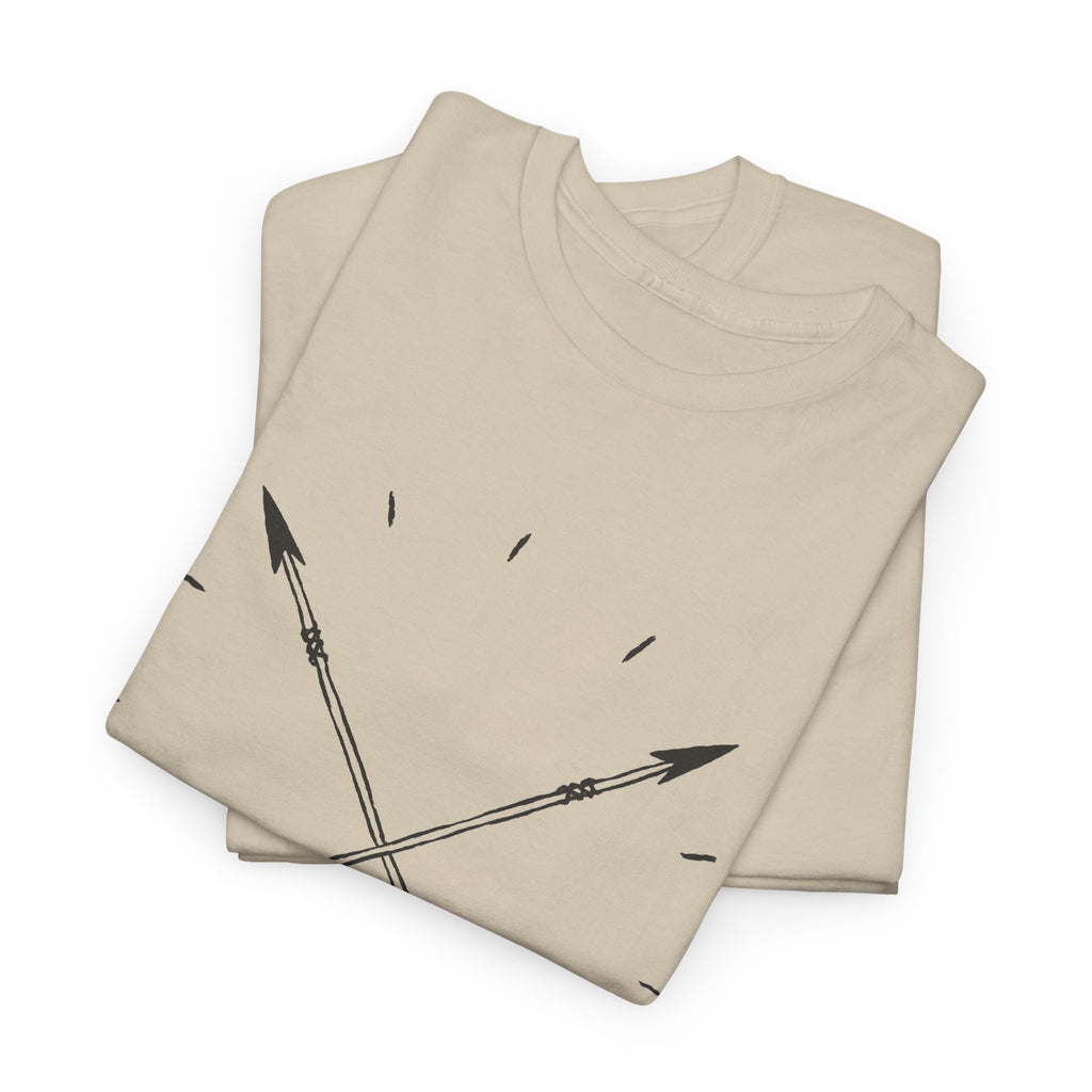 Crossed Arrows T-Shirt – Minimal Boho Outdoor & Adventure Graphic Tee