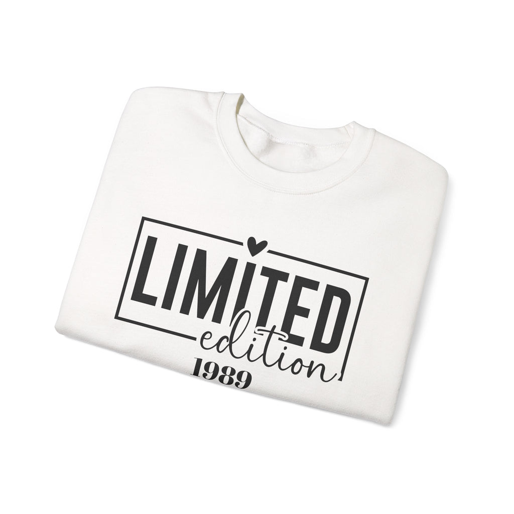 Limited Edition custom date of birth Unisex Crewneck Sweatshirt