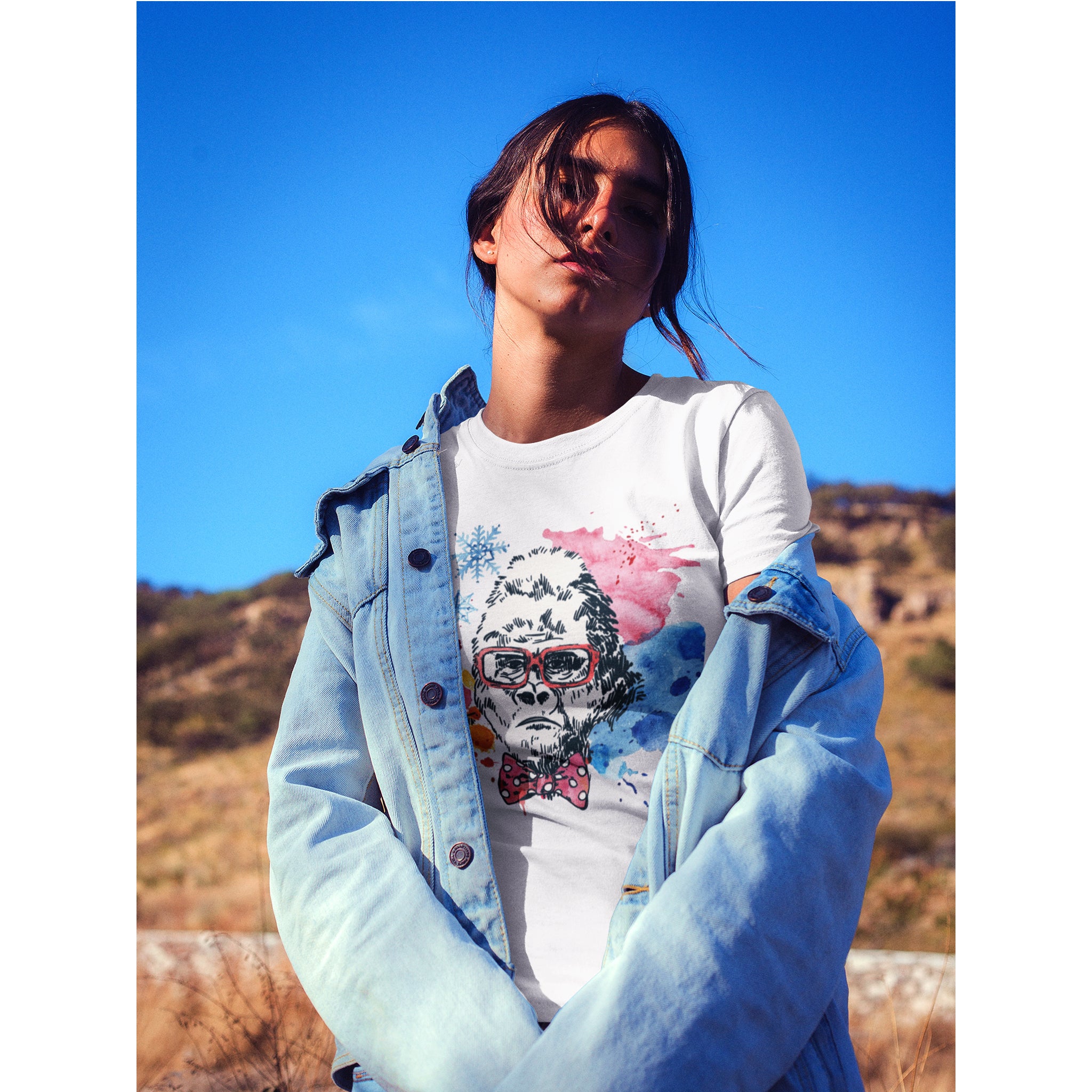 Artistic Unisex Heavy Cotton Tee, Retro Graphic T-Shirt, Fun Gift, Casual Wear, Artsy Fashion, Everyday Comfort