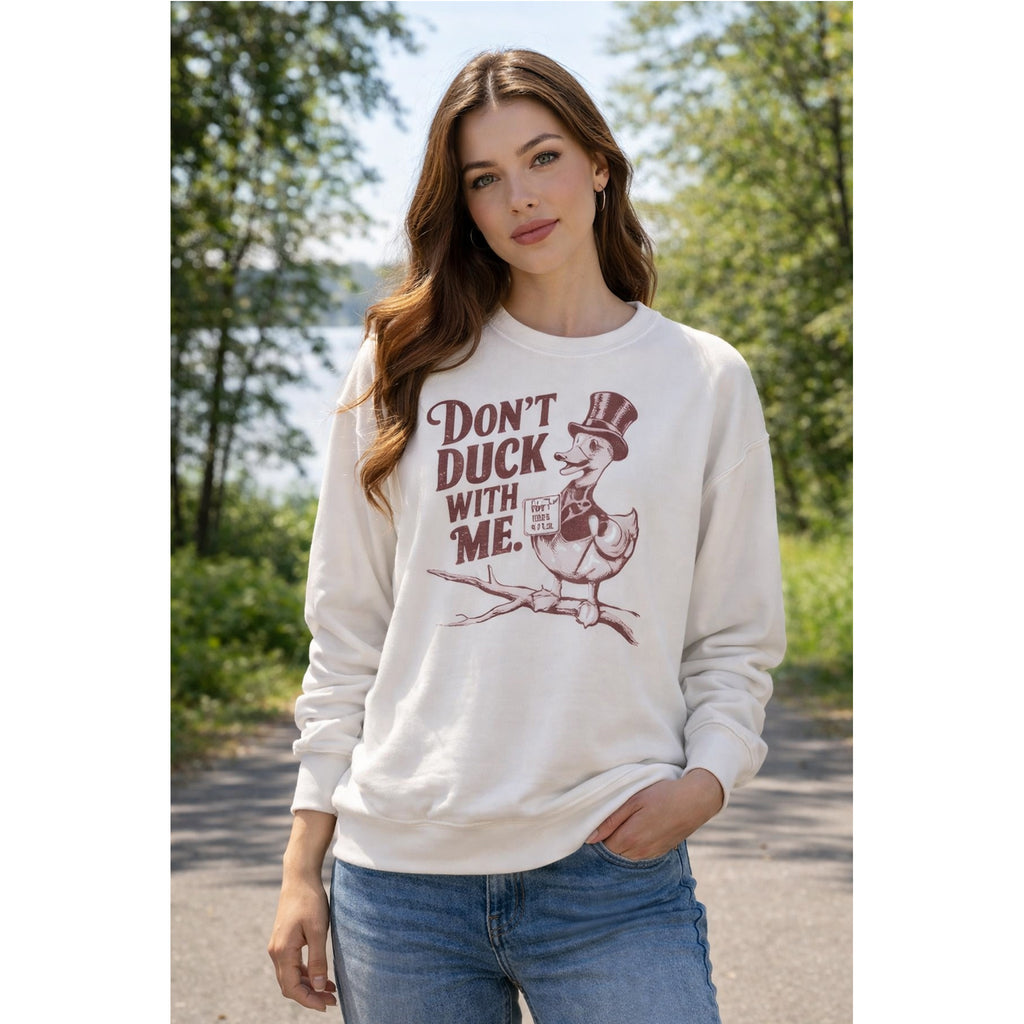Don't Worry Be Cappy Sweatshirt, Funny Animal Lover Apparel
