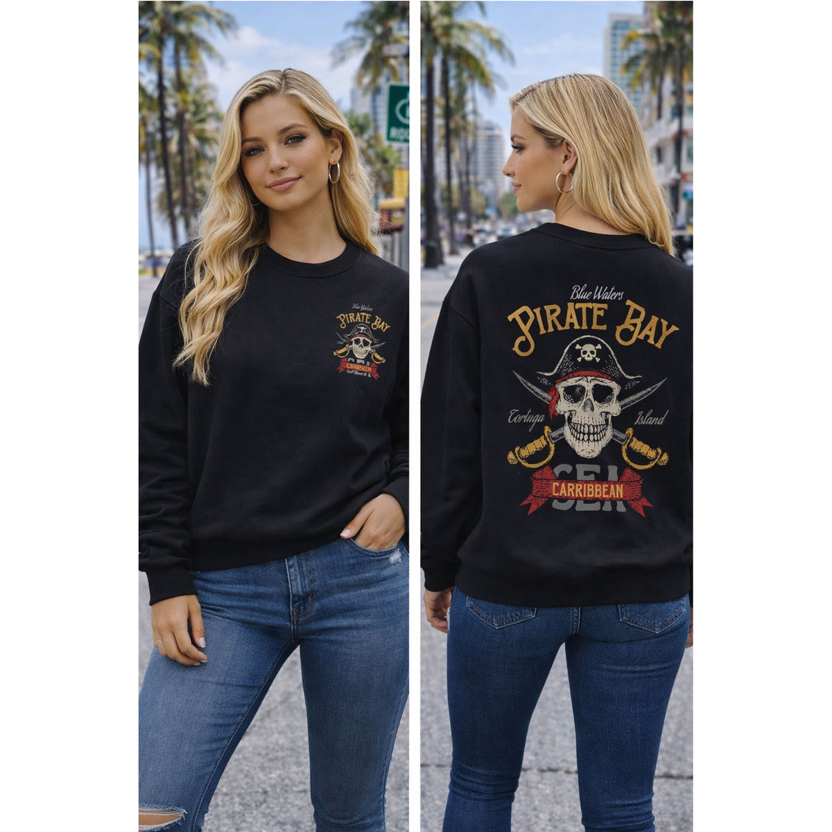 Pirate Bay Crewneck Sweatshirt