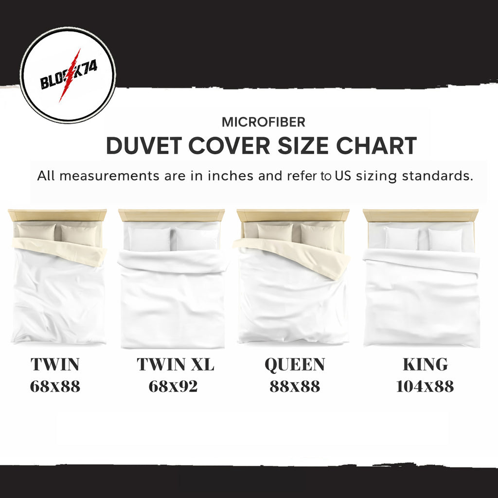 Abstract Organic Shapes Duvet Cover | Midcentury Pattern Bedspread