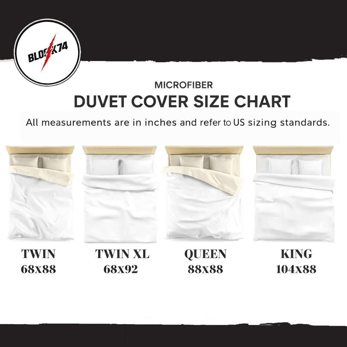 Abstract Organic Shapes Duvet Cover | Midcentury Pattern Bedspread