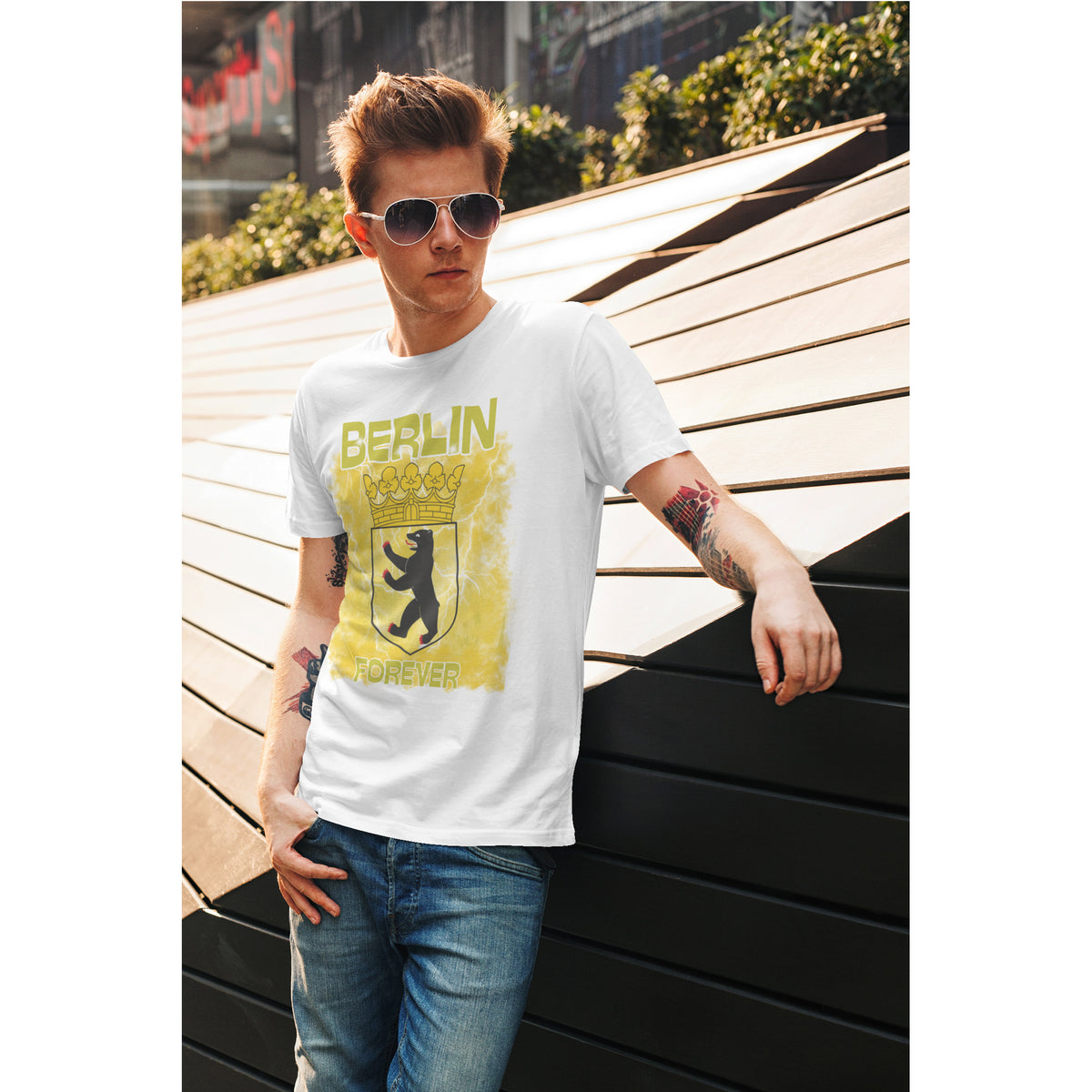 Berlin Forever T-Shirt – Minimalist Berlin Graphic Tee