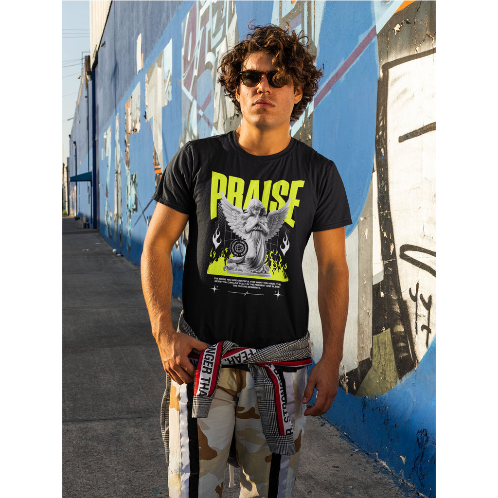 Angel T-Shirt – Faith-Inspired Streetwear Graphic Tee