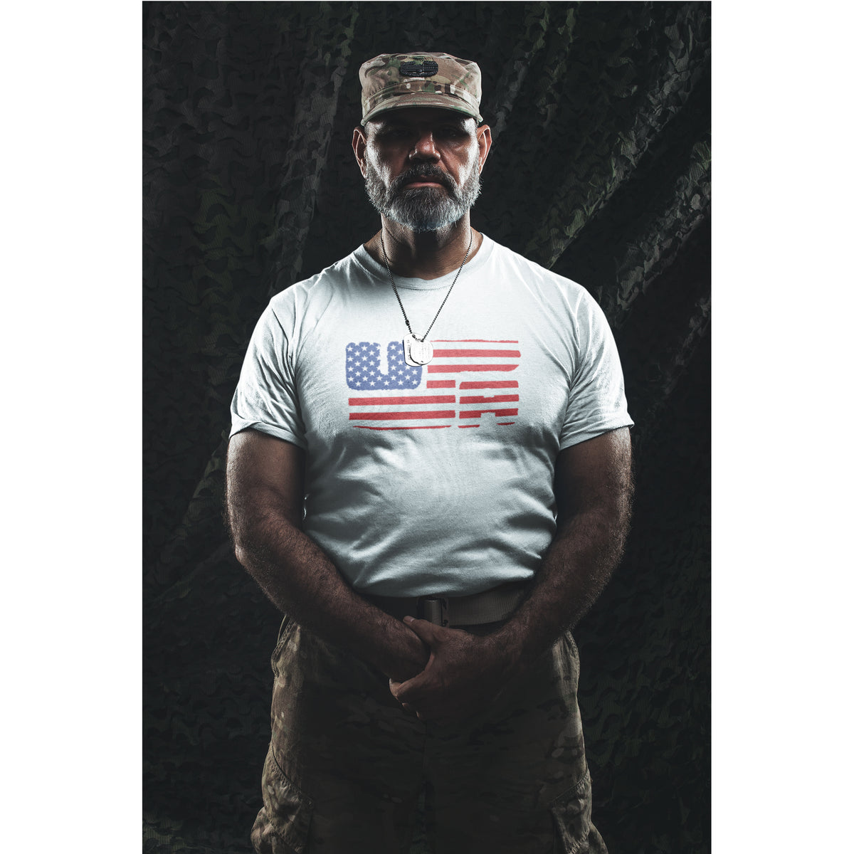 American Flag T-Shirt – Patriotic USA Graphic Tee