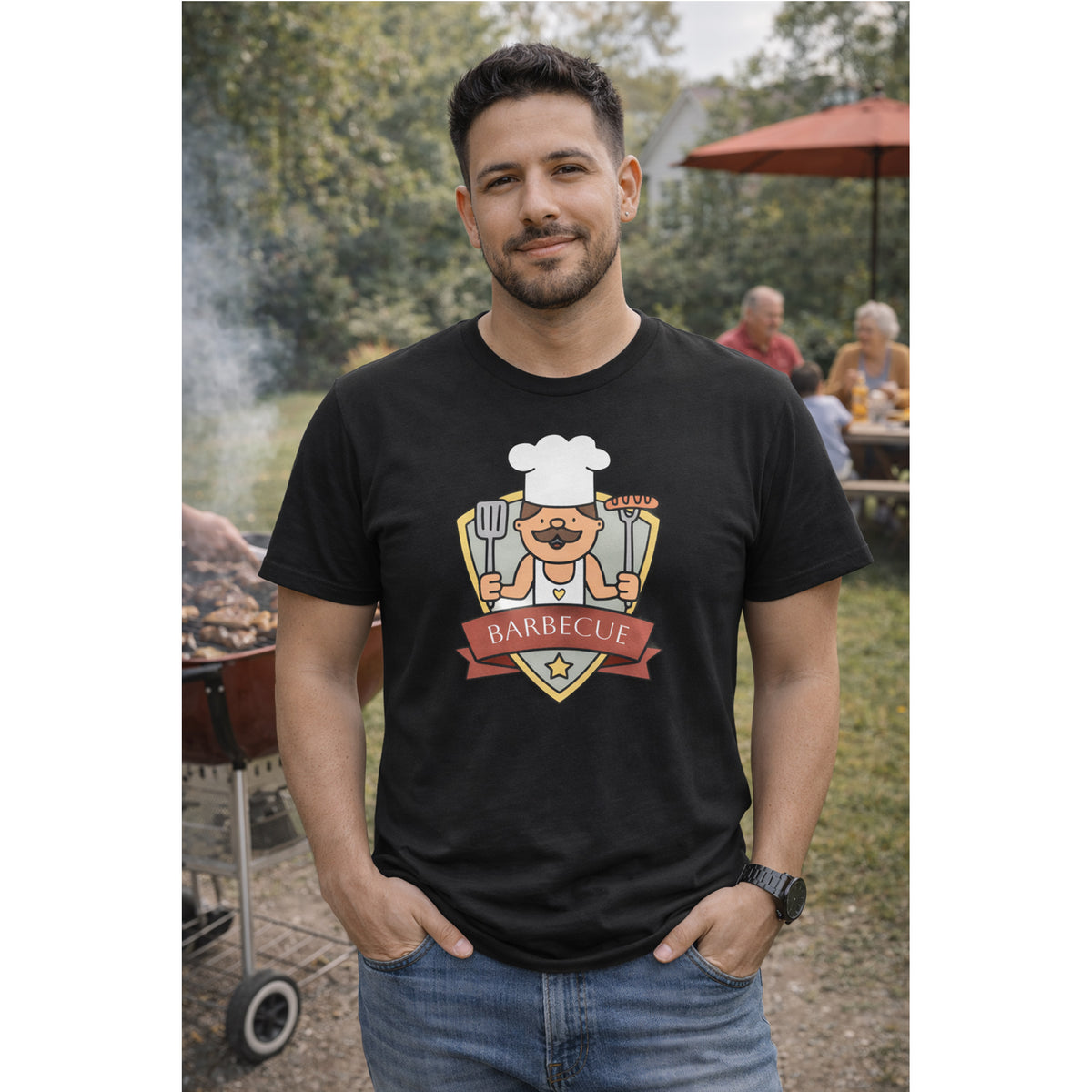 Grill Master T-Shirt – Funny BBQ & Barbecue Graphic Tee
