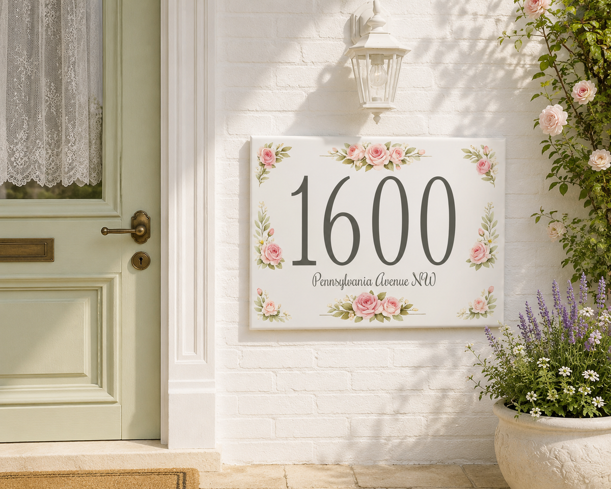 Custom House Number - Personalized House Number - C57