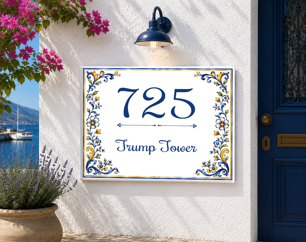 Custom House Number - Personalized House Number - S23