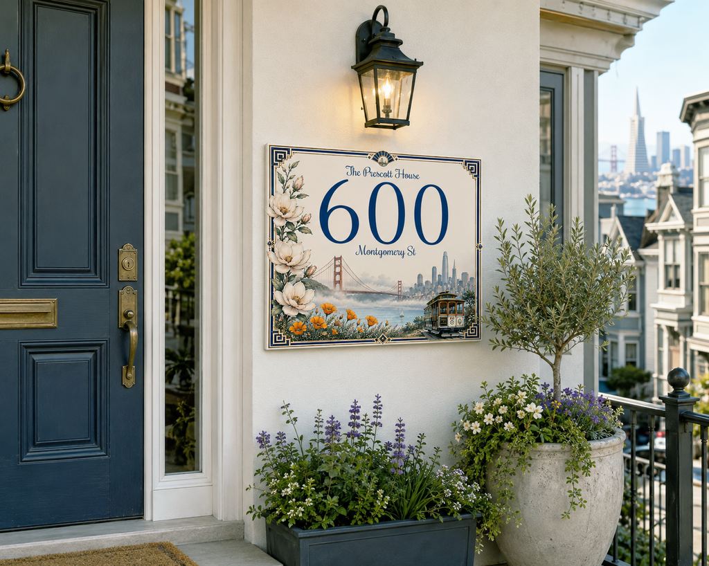 Custom House Number - Personalized House Number - S36
