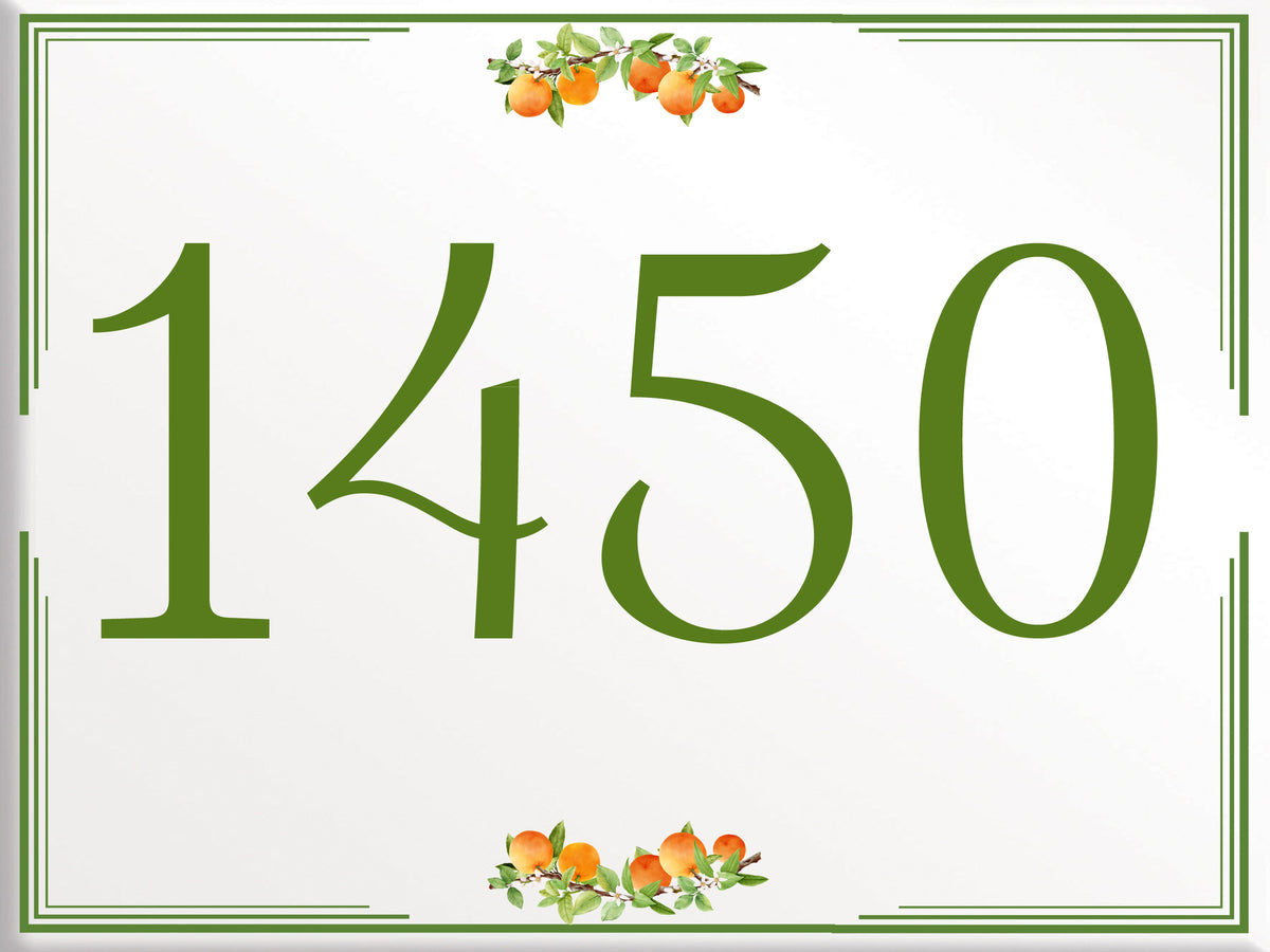 Custom House Number - Personalized House Number - X6