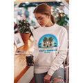Gulf of America Sweatshirt – Coastal Palm Tree Graphic