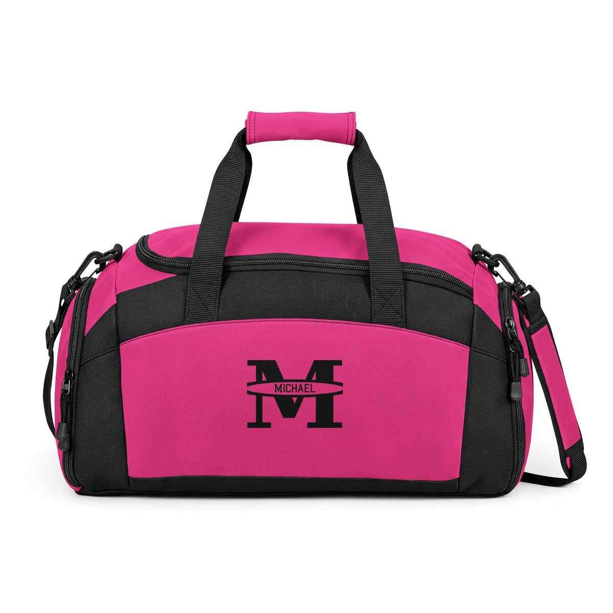 Personalized Monogram Gym Bag – Custom Initial & Name