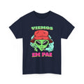 “We Come in Peace” Alien T-Shirt – Retro UFO Graphic Tee
