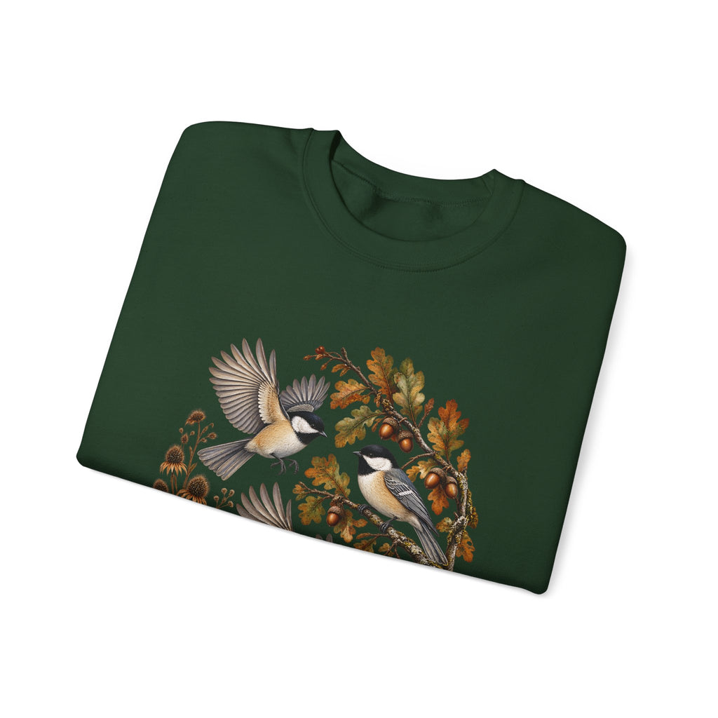 Woodland Birds Sweatshirt – Autumn Nature Design